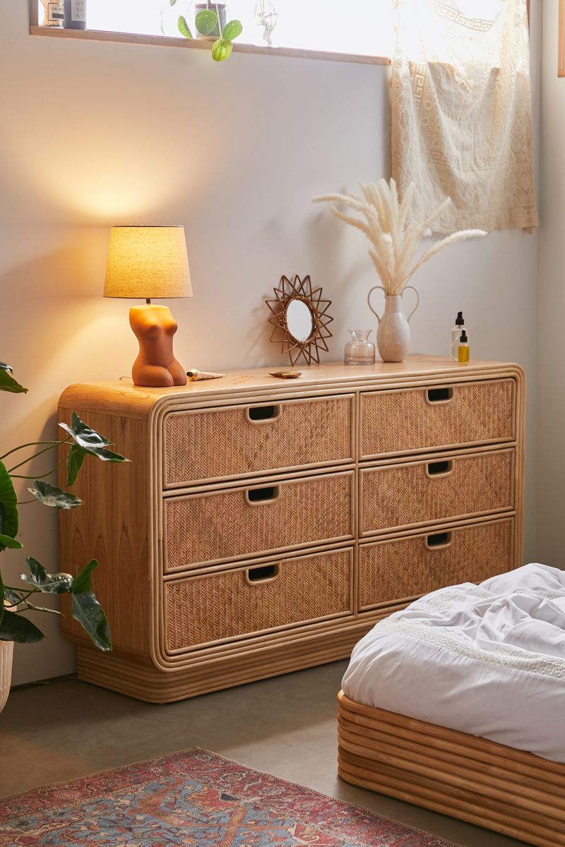 Rattan-6-drawer-dresser