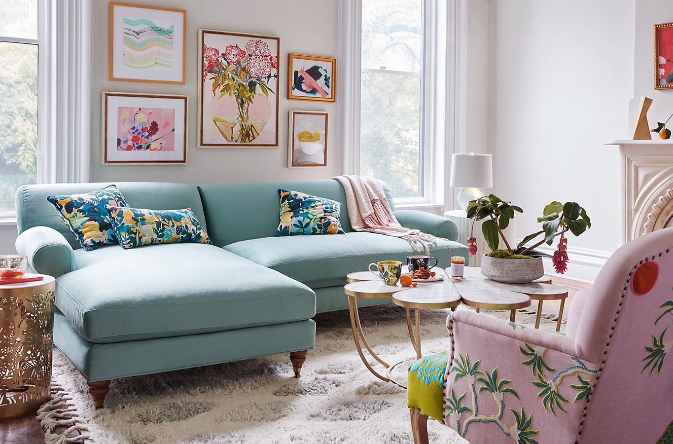 Spring decor from Anthropologie