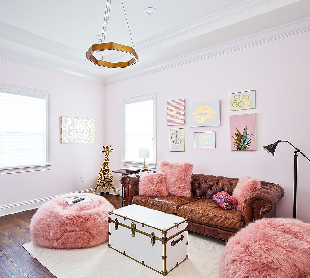 A Color Surprise Beautiful Pink Living Room Ideas That Bring Cheer And