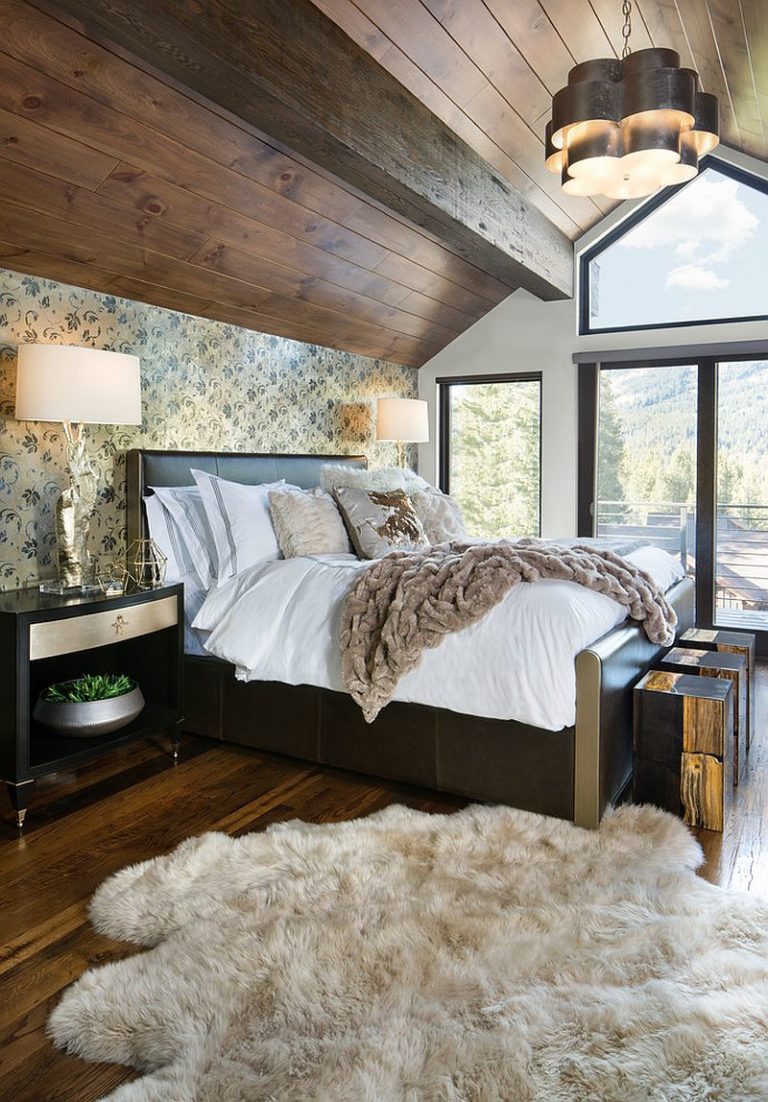 rustic style bedroom        <h3 class=