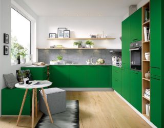 Modern Color Splash: Gorgeously Green Kitchen Cabinets that Usher in Warmer Months