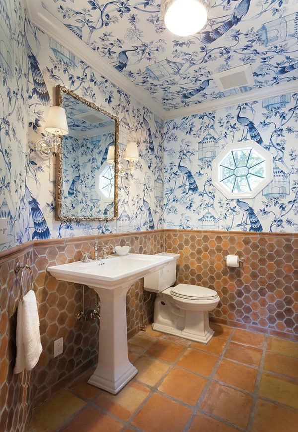 Warm and Cozy Trend: Best Bathrooms with Timeless Terracotta Tiles ...