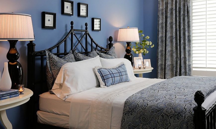 Refined New Twist: Trendy and Dashing Interiors in Blue and Black