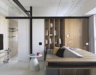 Modern Color: Contemporary Apartment in Taipei Inspired by Classic Eichler Homes