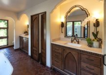Terracotta-floor-tiles-and-plastered-walls-bring-old-world-Moroccan-and-Indian-style-to-the-bathroom-217x155