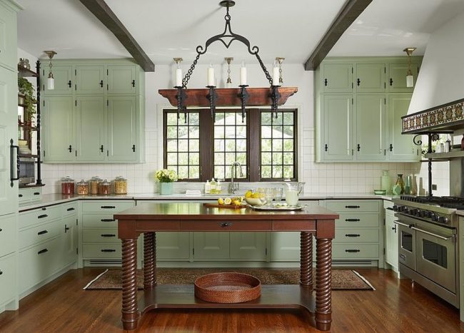 Modern Color Splash: Gorgeously Green Kitchen Cabinets that Usher in