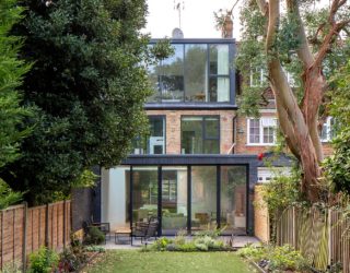 Contemporary Multi-Level Rear Extension in London Creates an Open, Bright Interior