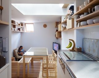 House in Nada: Ultra-Tiny Japanese Home with Multi-Level Living