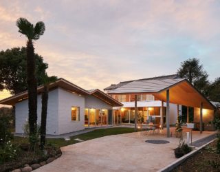 This Japanese Home Charms with Multiple Roofs and Gorgeous Curated Gardens