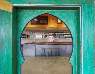 Boutique Winery with Custom Moroccan and Green Doors with a View of Ferguson Valley