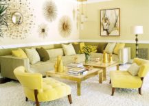 Green-and-yellow-combine-in-a-classy-manner-in-this-light-filled-living-room-217x155
