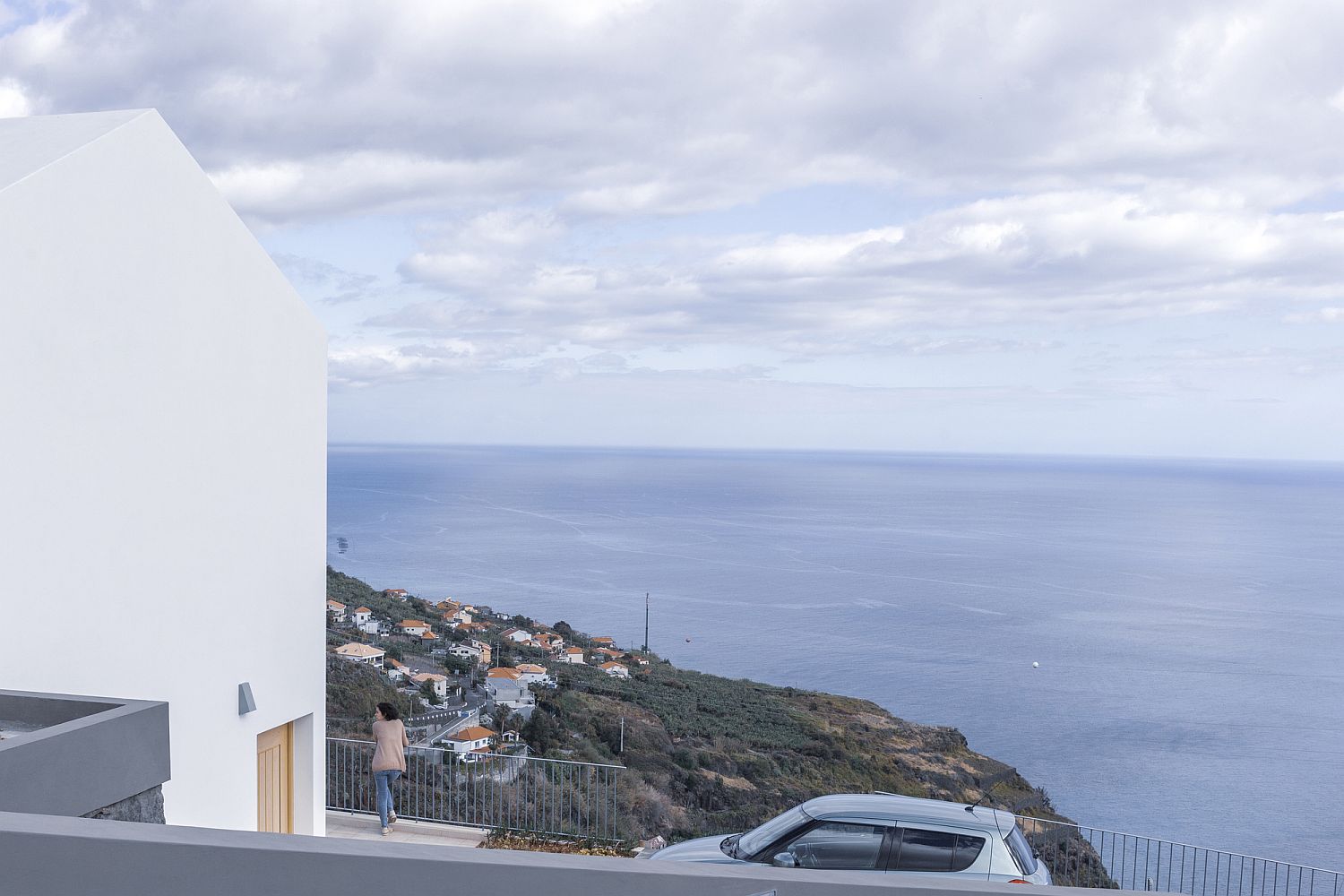 Revamped house in Portugal offers beautiful views of the sea