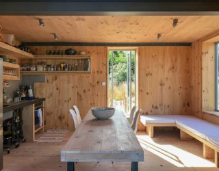 Eco-Friendly Cabin Design: Tiny Retreat in the Hills Offers a Cozy Green Escape