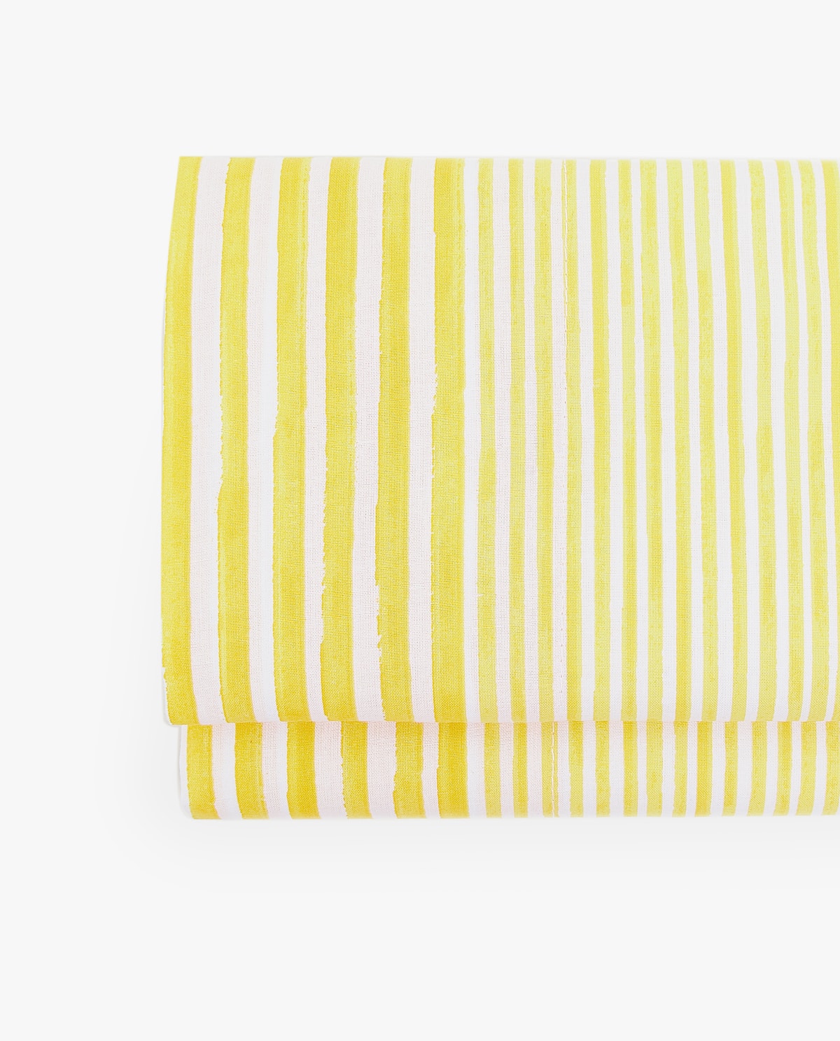 Yellow striped sheets from Zara Home