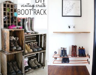 35 DIY Shoe Rack Ideas for Organized Homes