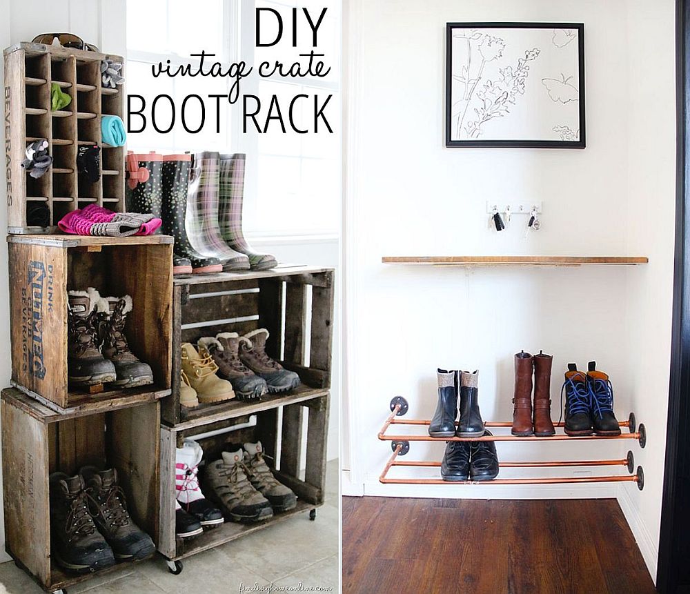 35 DIY Shoe Rack Ideas for Organized Homes