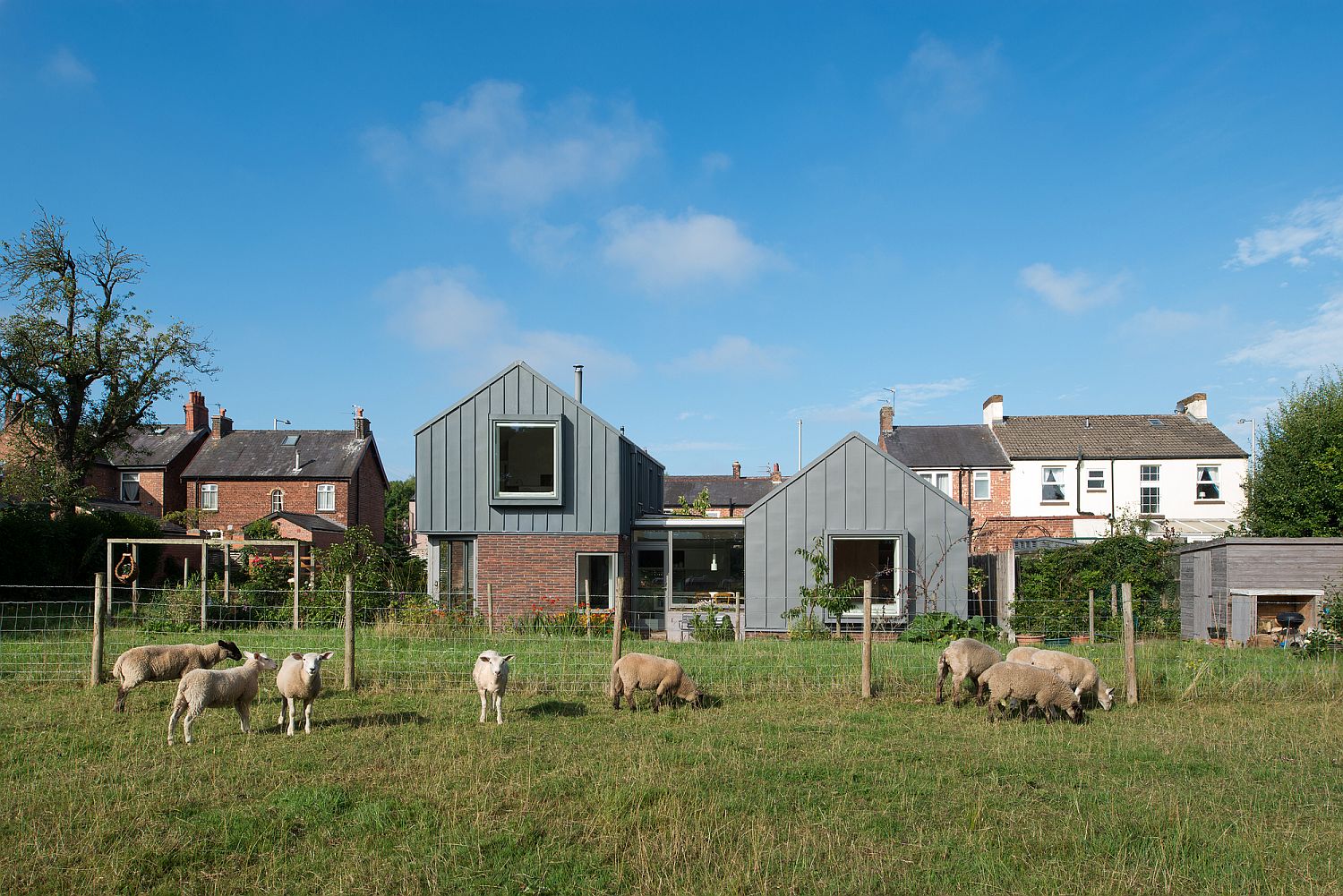 Cost-effective and innovative design of Zinc House in Lancashire