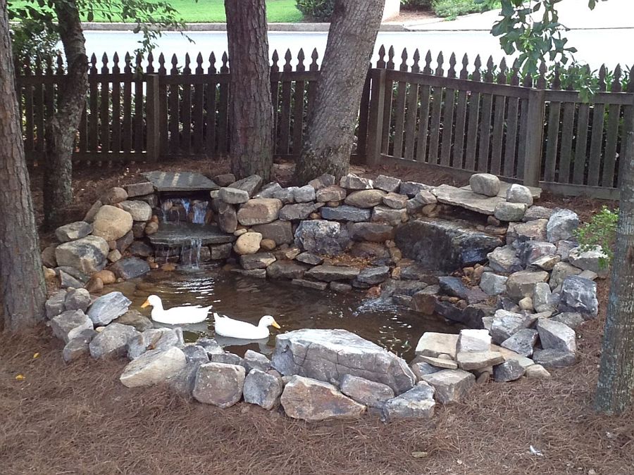 Affordable DIY Backyard Pond Ideas - The Dollar Stretcher