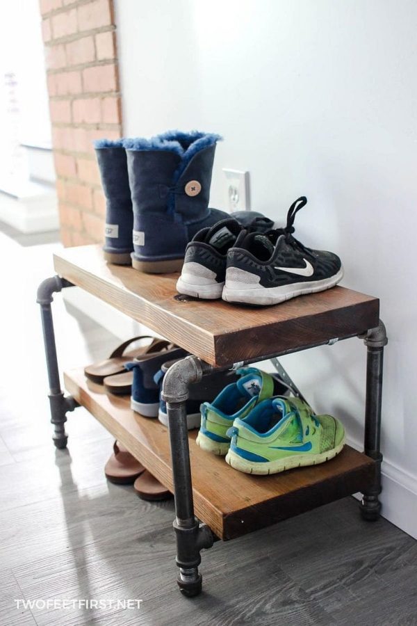 35 DIY Shoe Rack Ideas for Organized Homes Decoist