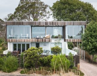 Curved Mirrors and Timber Magic Unleashed at Spectacular Shearwater House