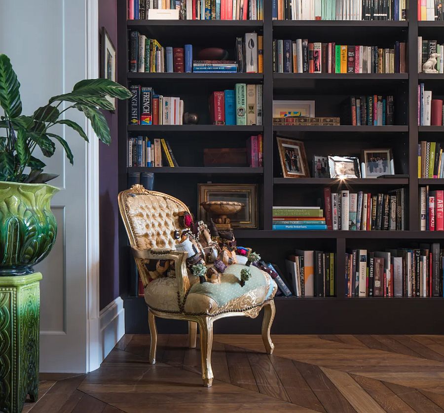 Create-the-perfect-eclectic-reading-nook-with-a-cozy-chair-and-a-lovely-bookshelf