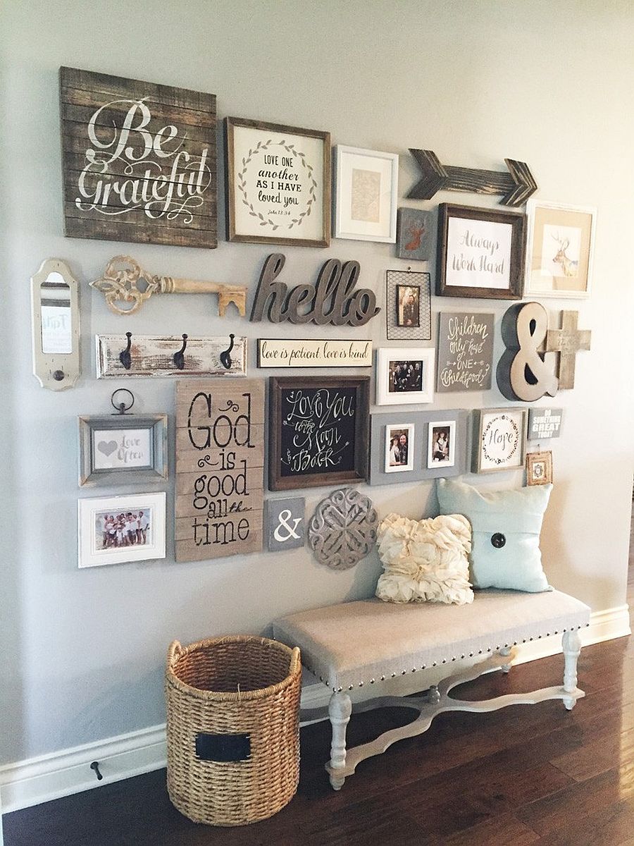 DIY-entryway-gallery-wall-with-farmhouse-chic-appeal