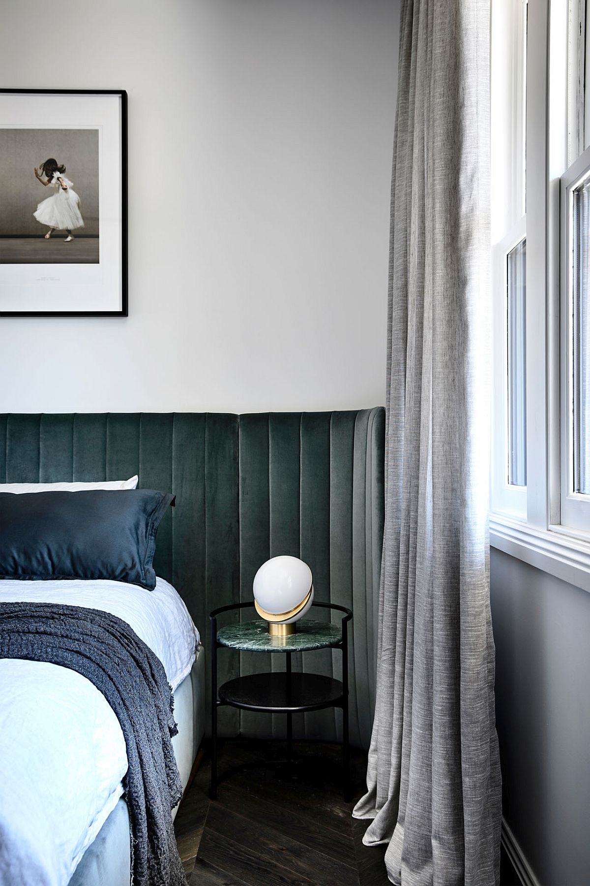 Elegant and polished bedroom of Casa Atrio