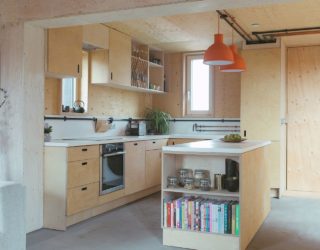 Flat-Pack Timber Boxes Create This Cost-Effective, Modular British Home