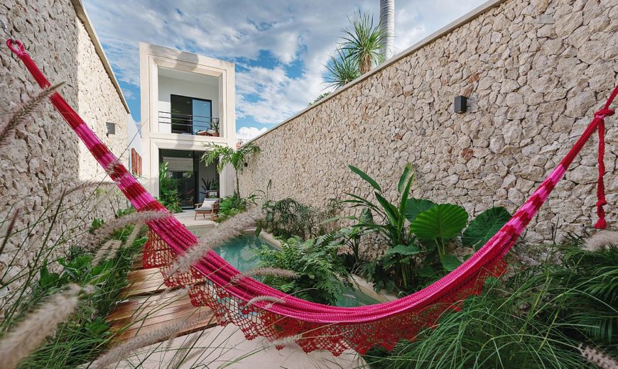 Casa Picasso: Cheerful Holiday Home in Yucatan Makes Most of Limited Space