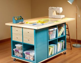 20 DIY Craft Tables and Desks