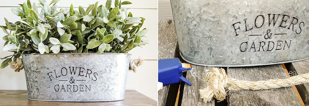 Sparkling-Inexpensive-Galvanized-Planters-DIY-Idea