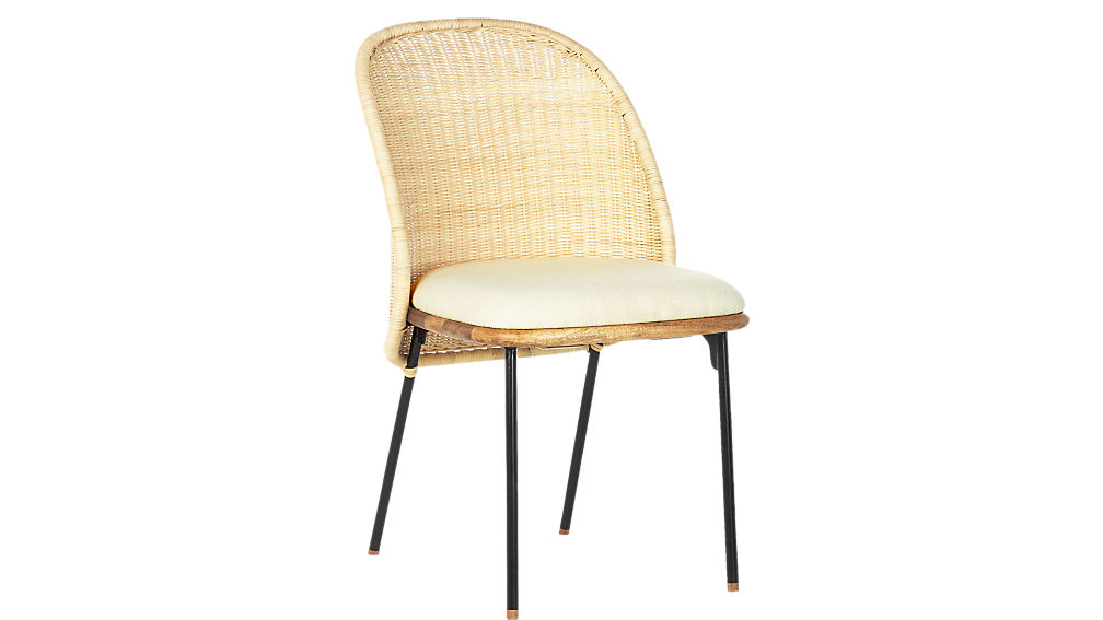 Woven dining chair from CB2