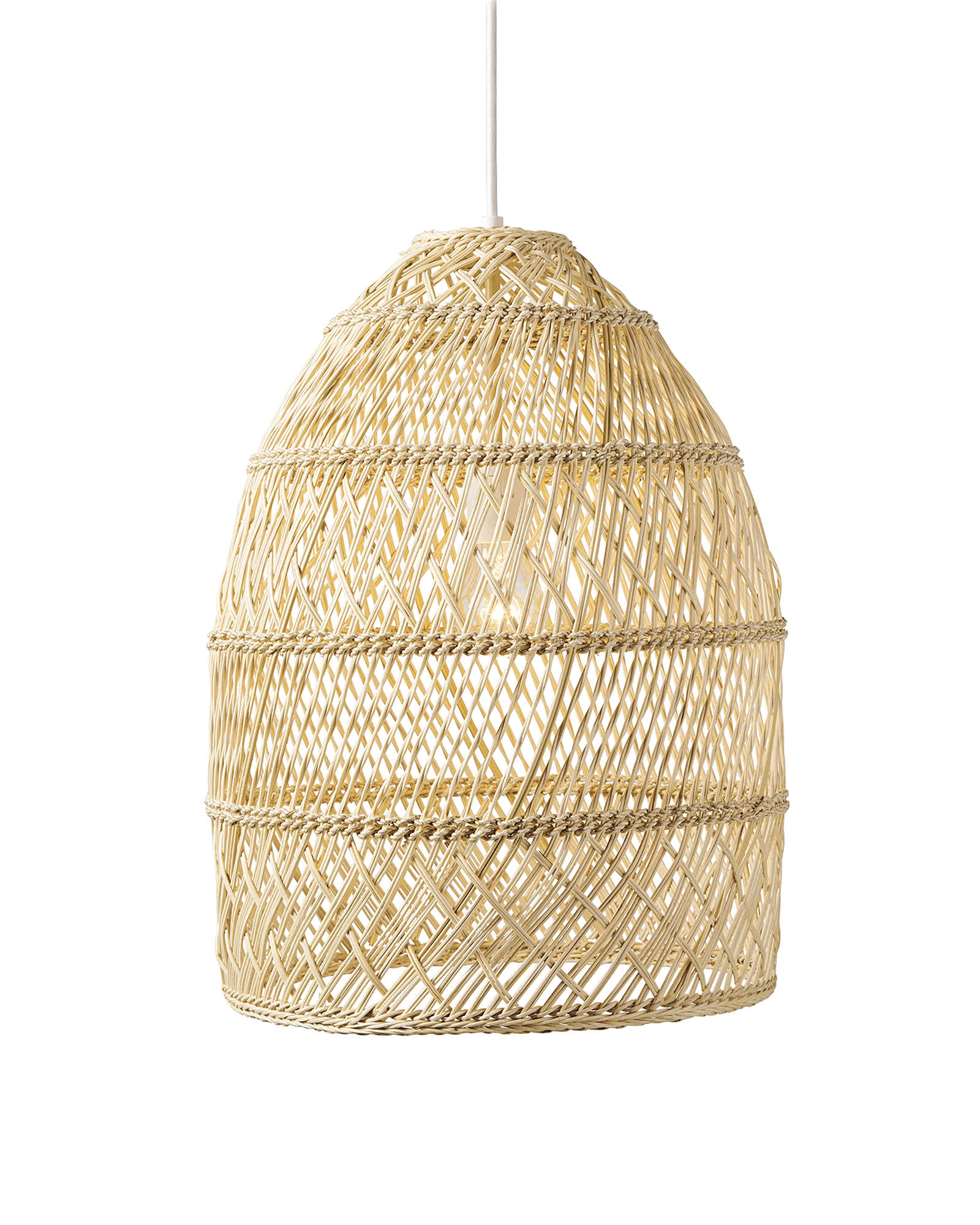 Woven-pendant-lights-from-Serena-Lily