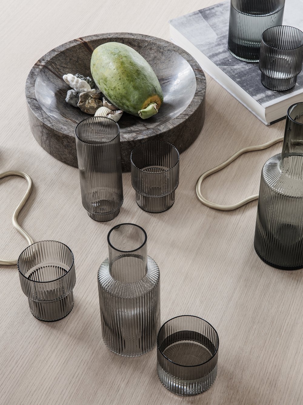 Grooved-barware-from-ferm-LIVING