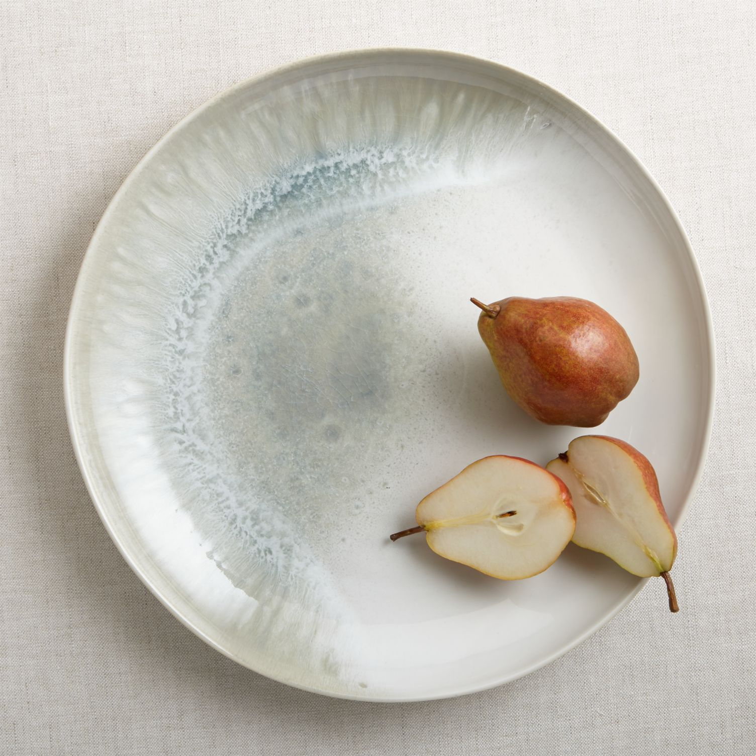 Stoneware platter from Crate & Barrel