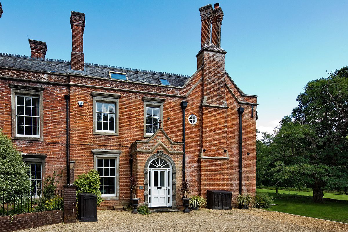 Classic brick facade of the Gatti House