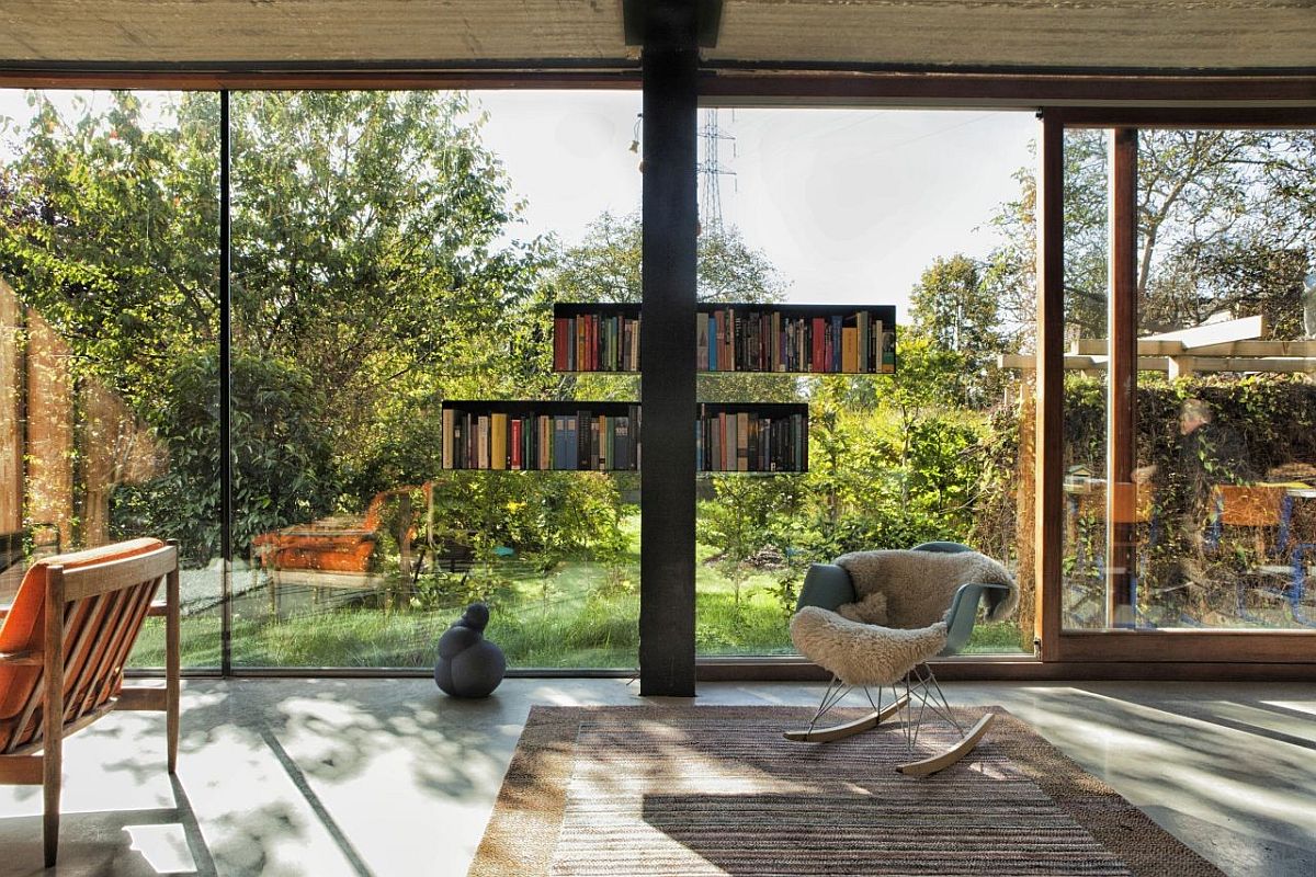 Trees and greenery offer natural shade from the sun