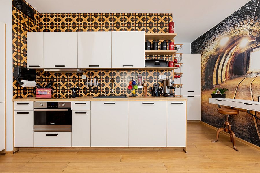 White-cabinets-for-the-kitchen-with-multi-colored-eclectic-backdrop