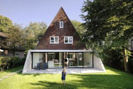 Extended and Revamped 1930s House Gives New Expression to the Classic A-Frame