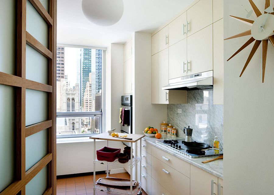 Windows-offer-a-simple-and-easy-way-to-give-the-small-kitchen-a-more-spacious-look