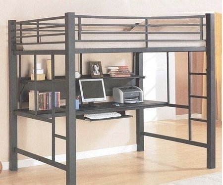 Coaster-Fine-Furniture-460023-Loft-Bed-with-Workstation-1