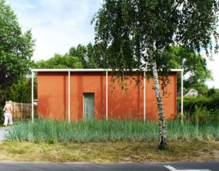 Red Earthen Charm and Modern Ease Shape this Revamped Home for Retired Couple