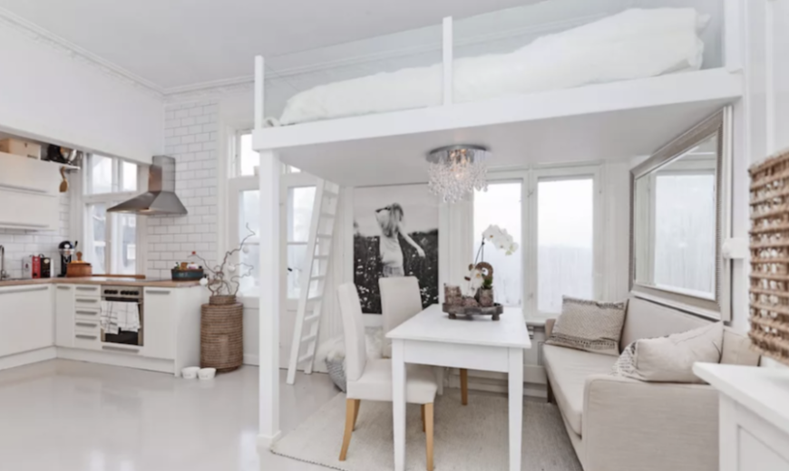 loft bed living room