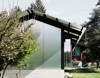 Permanent Weekend House on Outskirts of Geneva: Old Chalet Finds New Expression!