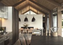 Oversized-pendants-in-black-accentuate-the-gabled-roof-of-the-house-217x155