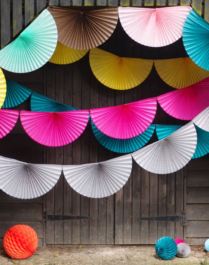Paper-fan-bunting-in-vibrant-colors