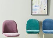 Teal-velvet-dining-chair-in-a-grouping-217x155