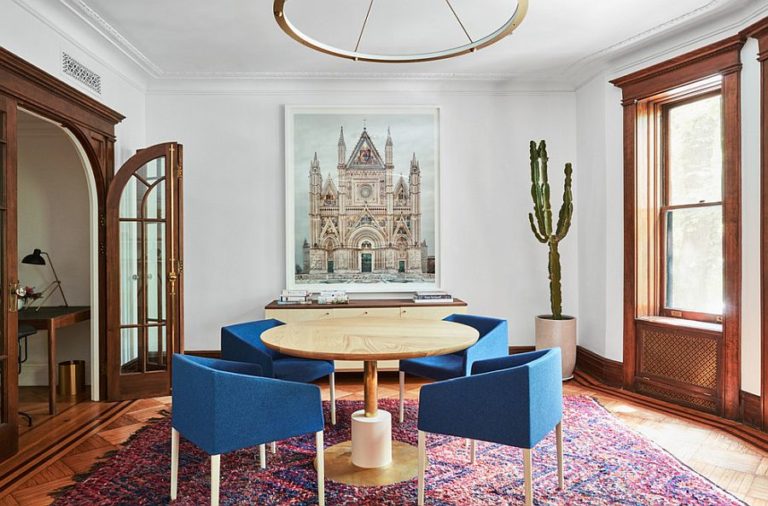 Festive Shopping 15 Colorful Dining Room Rugs that Make a Difference