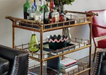 Beautiful-use-of-bar-cart-with-golden-glint-217x155