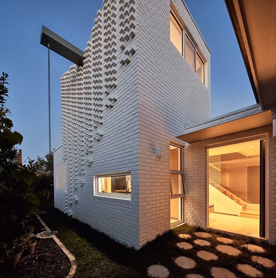 Brick extension turns the home into a spacious and more modern setting